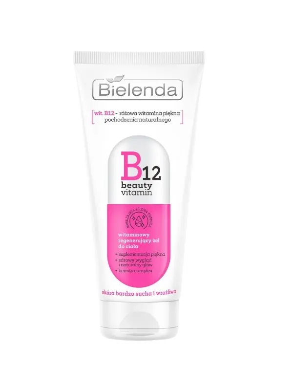 BIELENDA - B12 Beauty Vitamin Gel Corporal Regenerador 200 ml