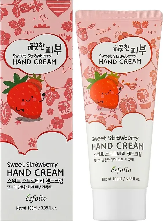 ESFOLIO - Pure Skin Sweet Strawberry Hand Cream