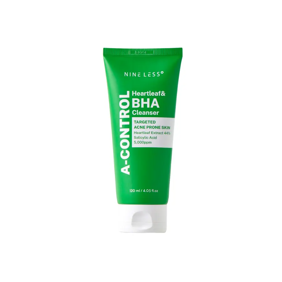 Nineless - A-Control Heartleaf & BHA Cleanser 120ML