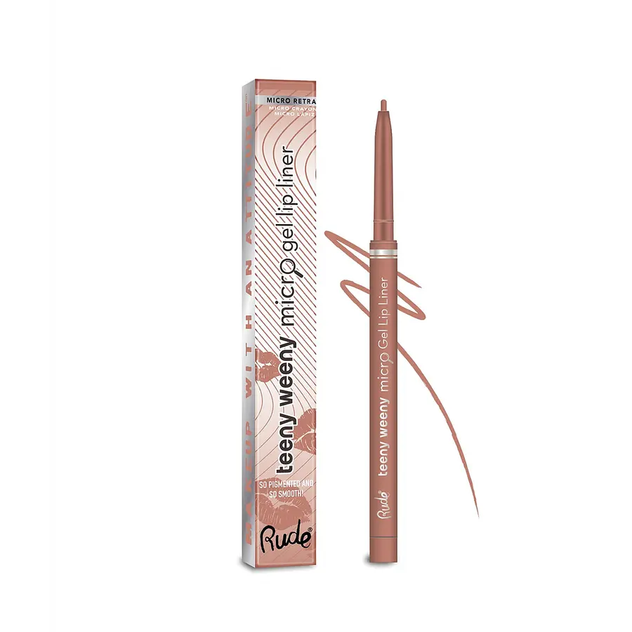 Rude - Teeny Weeny Micro Gel Lip Liner - She's Basic